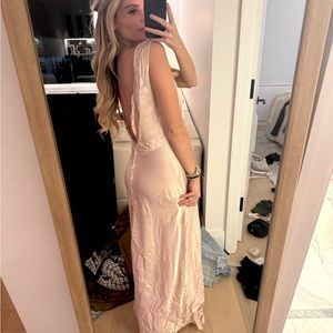 BHLDN Anthropologie champagne bridesmaid dresses// worn once.can steam before